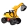 GIGA TRUCKS 80 cm Excavator, Yellow/Black