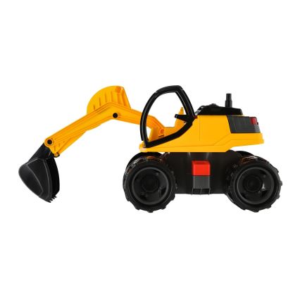 GIGA TRUCKS 80 cm Excavator, Yellow/Black