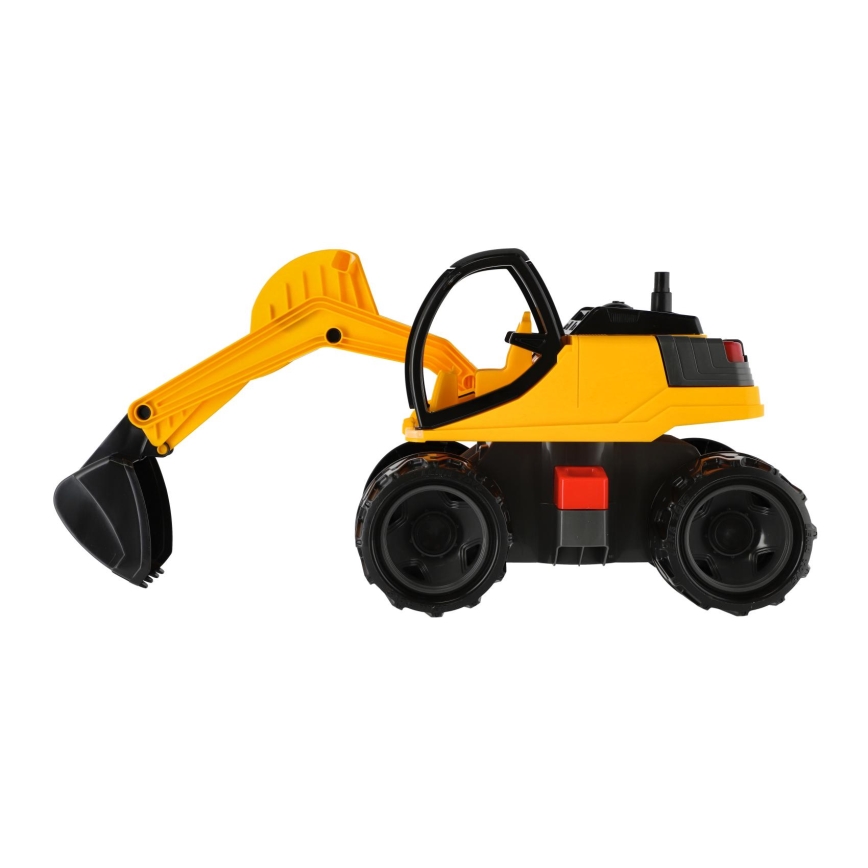 GIGA TRUCKS 80 cm Excavator, Yellow/Black