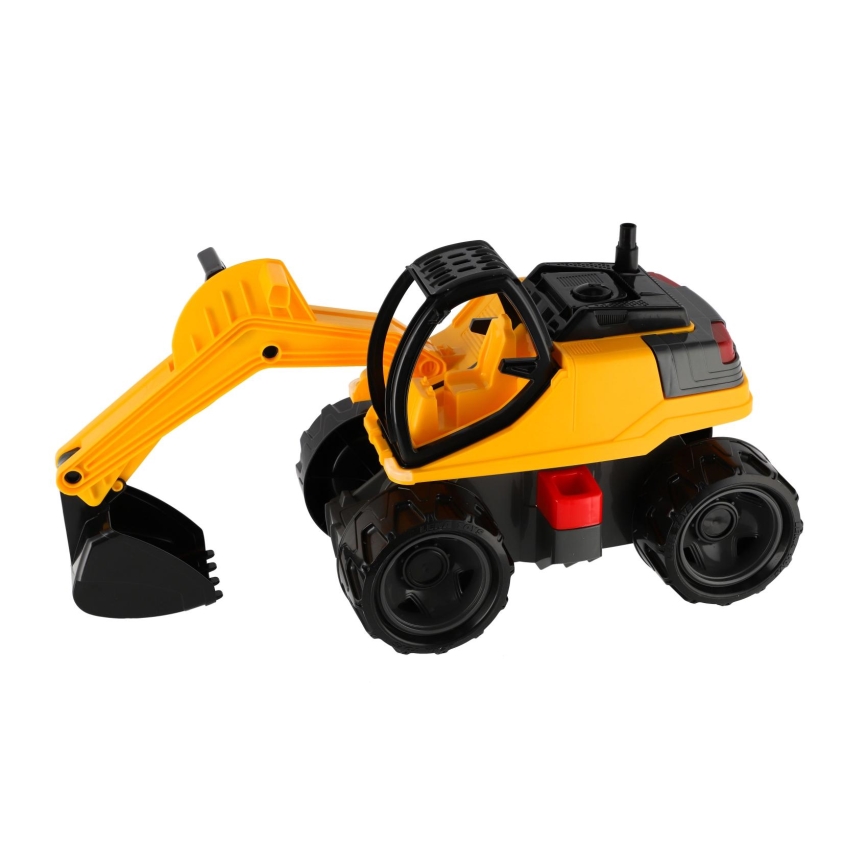 GIGA TRUCKS 80 cm Excavator, Yellow/Black