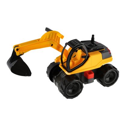 GIGA TRUCKS 80 cm Excavator, Yellow/Black