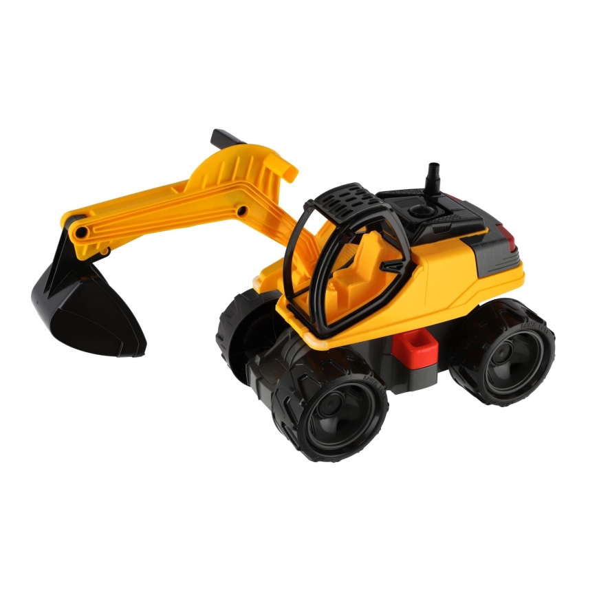 GIGA TRUCKS 80 cm Excavator, Yellow/Black