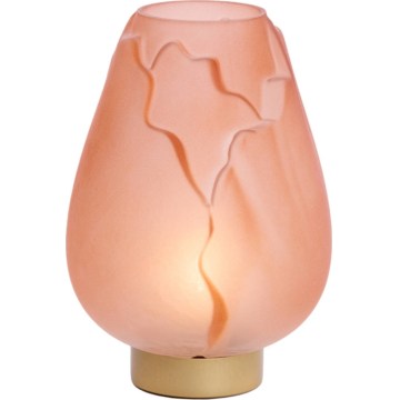 GINNY LED Desk Lamp, 2x AA, Pink