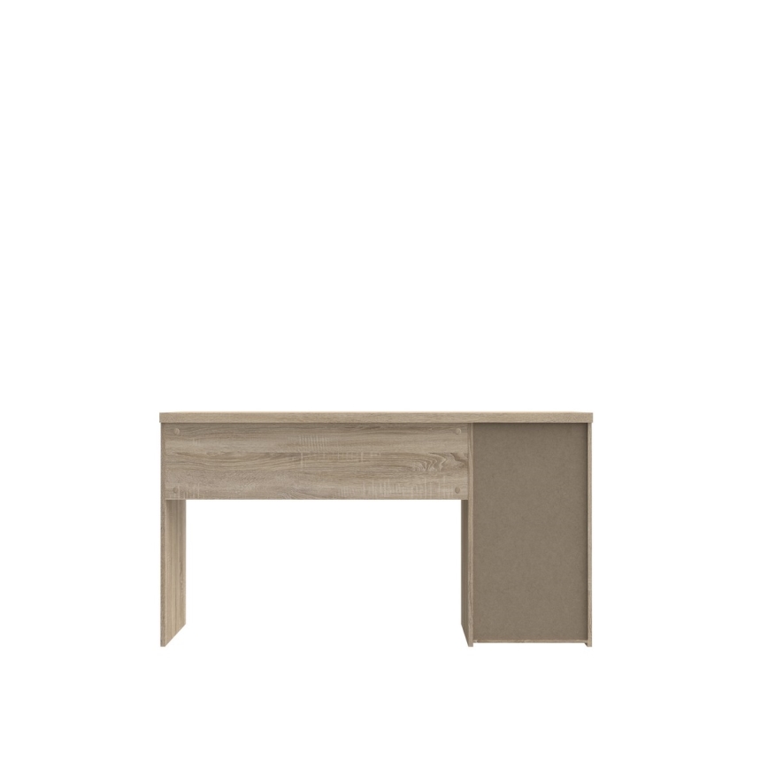 GINO Writing Desk, White/Sonoma Oak