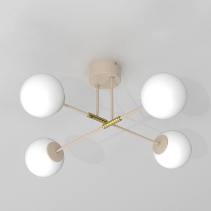 GLAME Flush-Mount Chandelier 4xE27/15W/230V