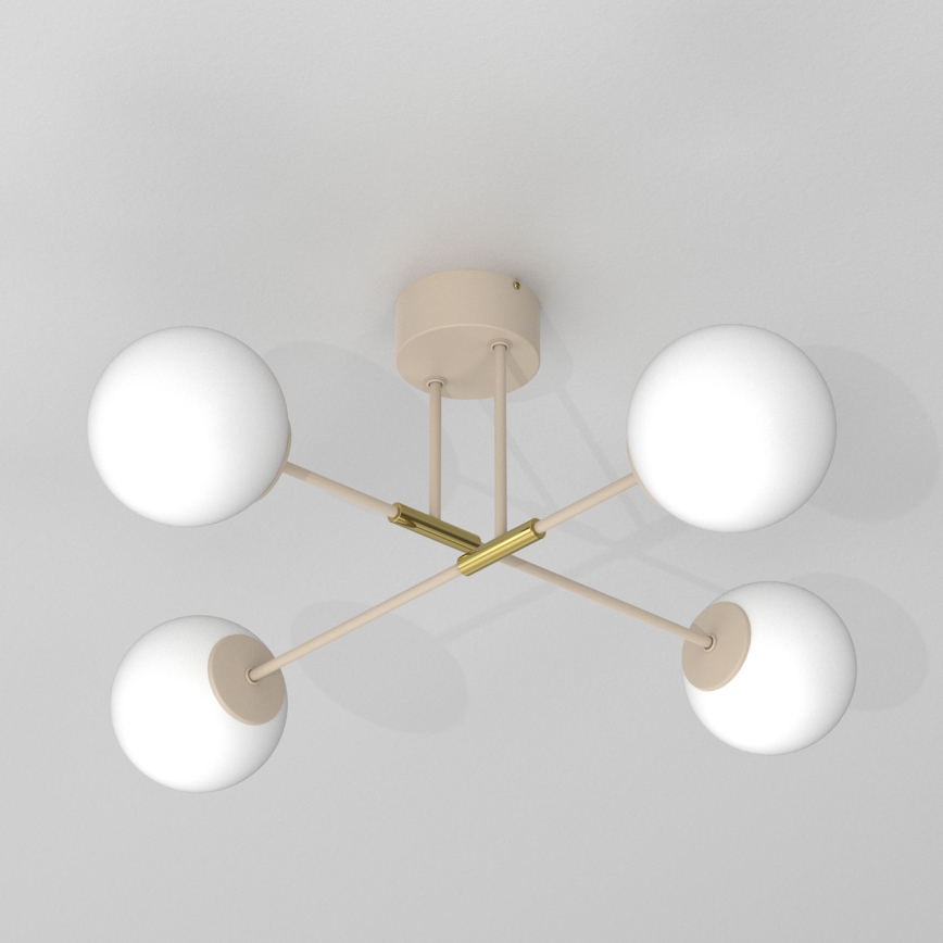 GLAME Flush-Mount Chandelier 4xE27/15W/230V