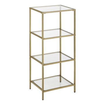 GLASY Gold Bookcase