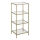 GLASY Gold Bookcase