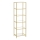 GLASY Gold Bookcase