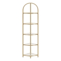 GLASY Gold Bookcase