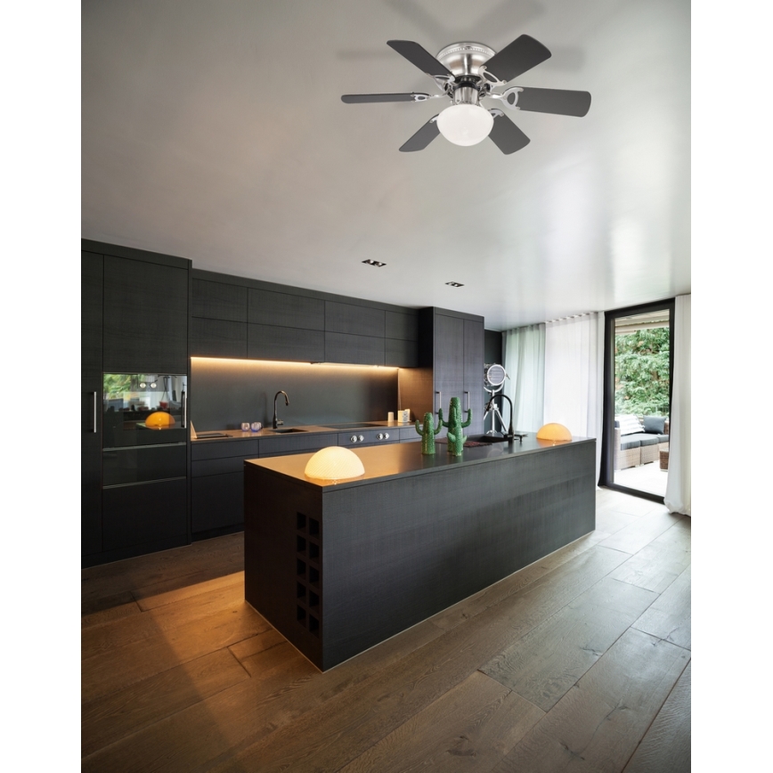 GLOBO 0307 - Ceiling fan UGO 1xE27/60W/230V
