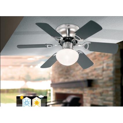 GLOBO 0307 - Ceiling fan UGO 1xE27/60W/230V