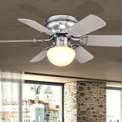 Globo - Ceiling fan 1xE27/60W/230V