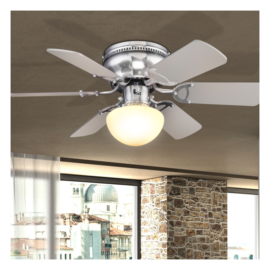 Globo - Ceiling fan 1xE27/60W/230V