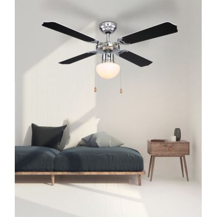Globo - Ceiling fan 1xE27/60W/230V
