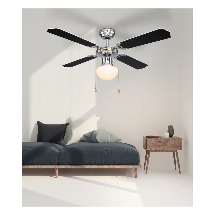 Globo - Ceiling fan 1xE27/60W/230V