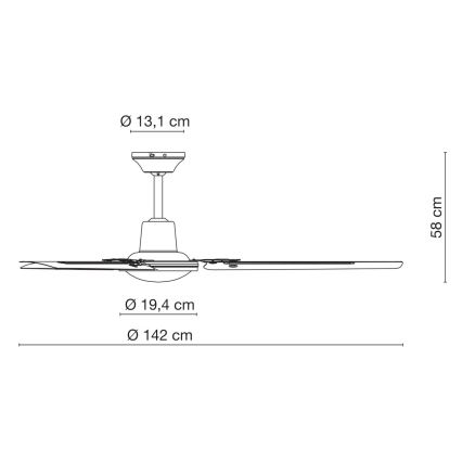 Globo - Ceiling fan