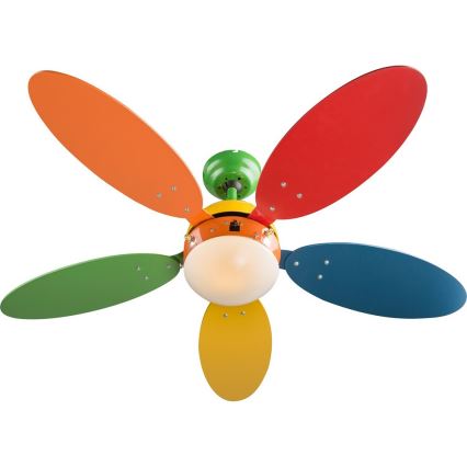 Globo - Ceiling fan 1xE14/60W/230V