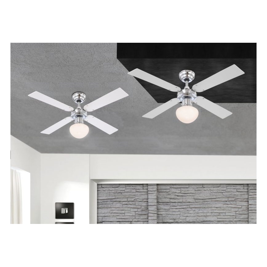 Globo - Ceiling fan 1xE27/60W/230V