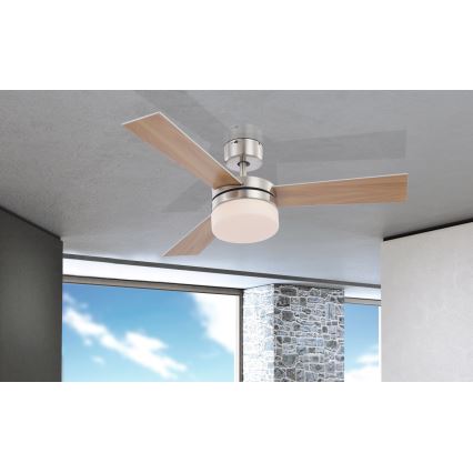 Globo - Ceiling fan 2xE14/40W/230V