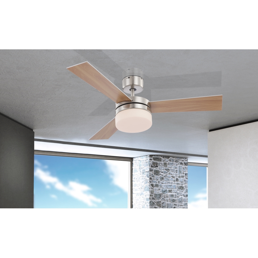 Globo - Ceiling fan 2xE14/40W/230V
