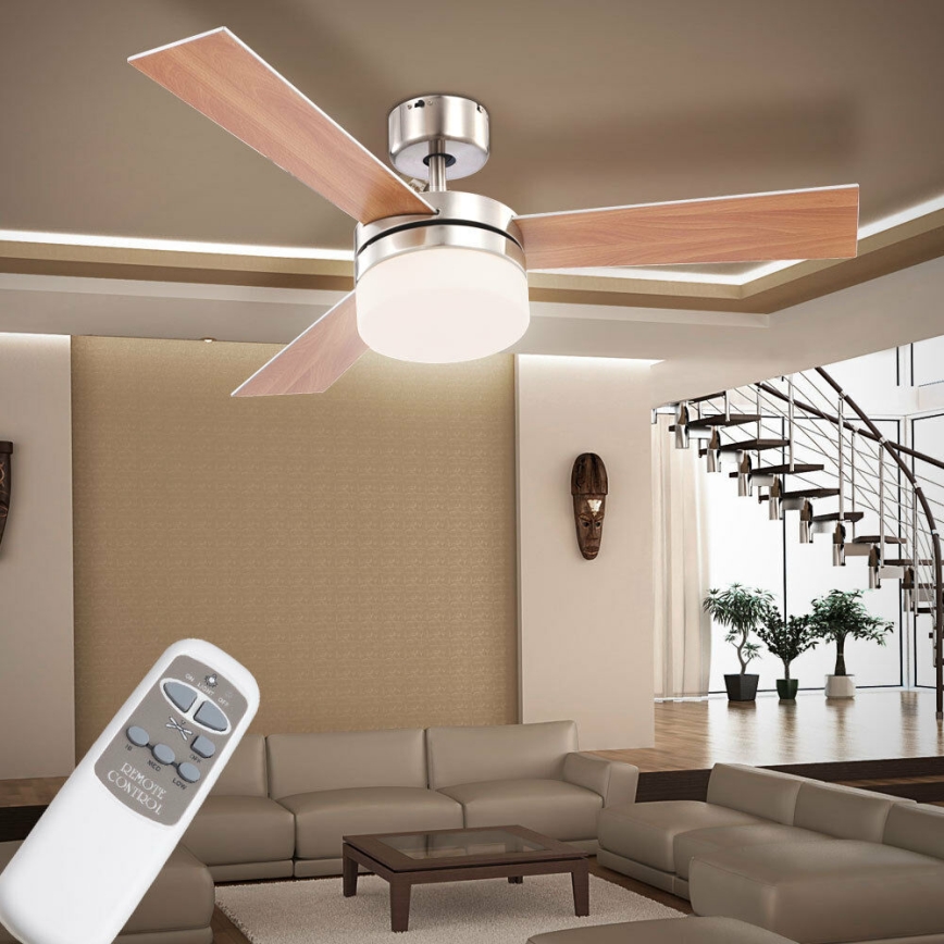 Globo - Ceiling fan 2xE14/40W/230V