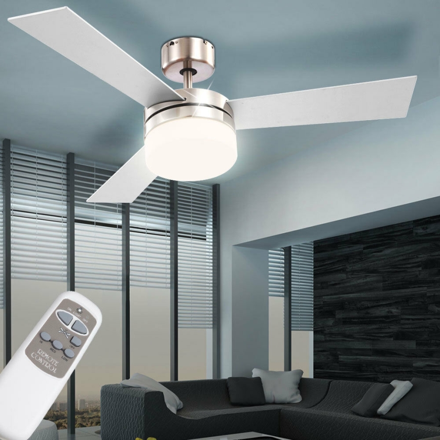 Globo - Ceiling fan 2xE14/40W/230V