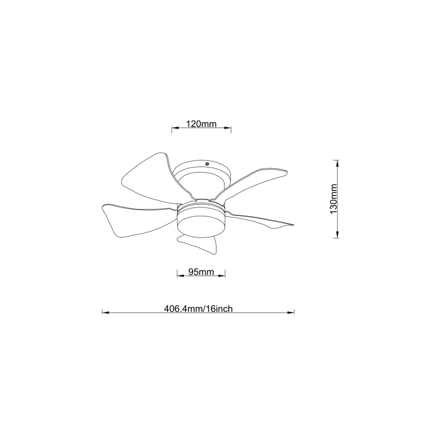Globo - Dimmable LED Ceiling Fan LED/10W/230V 3000-6500K Color-changing + Remote Control