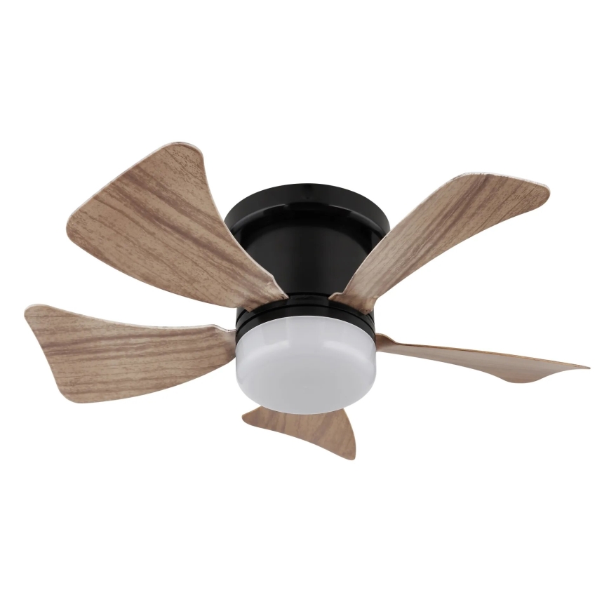 Globo - LED Dimmable ceiling fan LED/10W/230V 3000-6500K brown + remote control