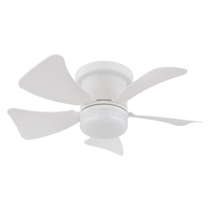 Globo - LED Dimmable ceiling fan LED/10W/230V 3000-6500K white + remote control