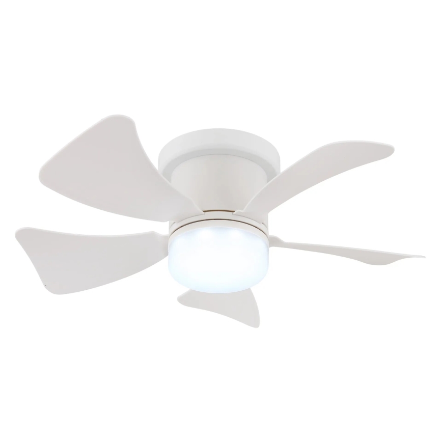 Globo - LED Dimmable ceiling fan LED/10W/230V 3000-6500K white + remote control