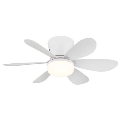 Globo - Dimmable LED Ceiling Fan LED/5W/230V 2700-6500K White + Remote Control