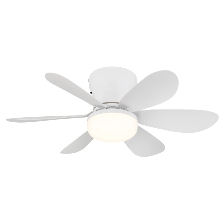 Globo - Dimmable LED Ceiling Fan LED/5W/230V 2700-6500K White + Remote Control