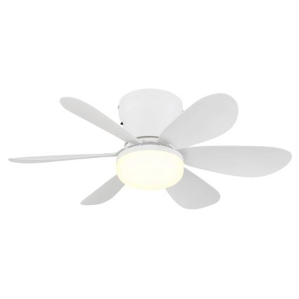 Globo - Dimmable LED Ceiling Fan LED/5W/230V 2700-6500K White + Remote Control