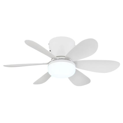 Globo - Dimmable LED Ceiling Fan LED/5W/230V 2700-6500K White + Remote Control
