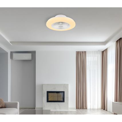 Globo - LED Dimmable ceiling light with a fan LED/30W/230V 3000-6500K + remote control