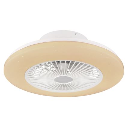 Globo - LED Dimmable ceiling light with a fan LED/30W/230V 3000-6500K + remote control