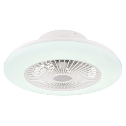 Globo - LED Dimmable ceiling light with a fan LED/30W/230V 3000-6500K + remote control