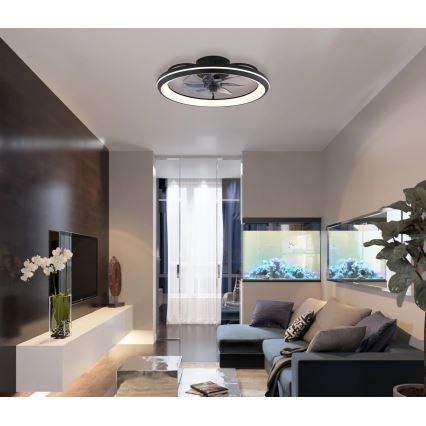 Globo - LED Dimmable ceiling fan LED/40W/230V 3000-6500K + remote control