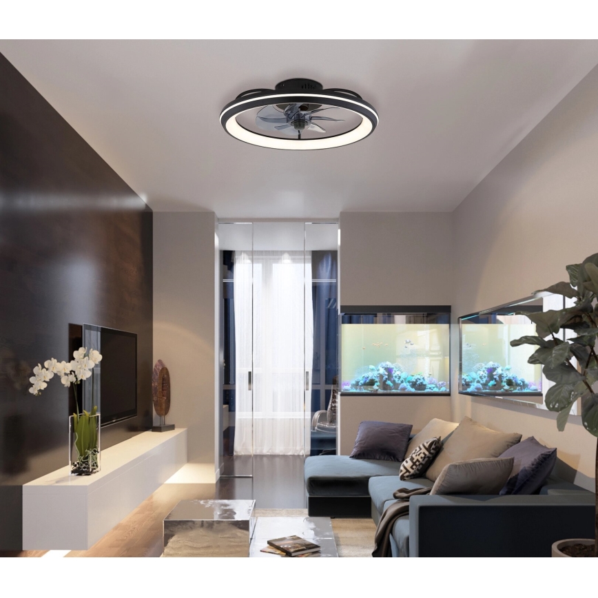 Globo - LED Dimmable ceiling fan LED/40W/230V 3000-6500K + remote control