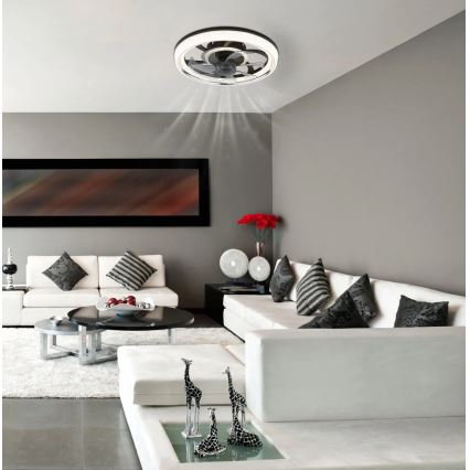 Globo - LED Dimmable ceiling fan LED/30W/230V 2700-6000K + remote control