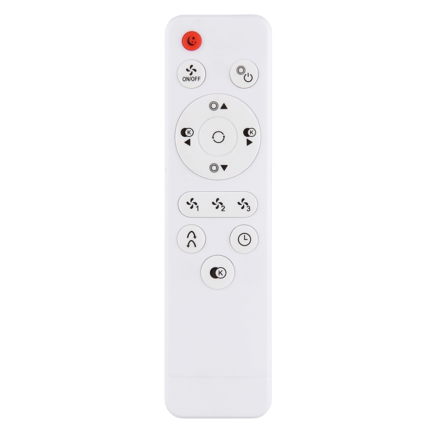 Globo - LED Dimmable ceiling light with a fan LED/30W/230V 2700-6500K brown + remote control