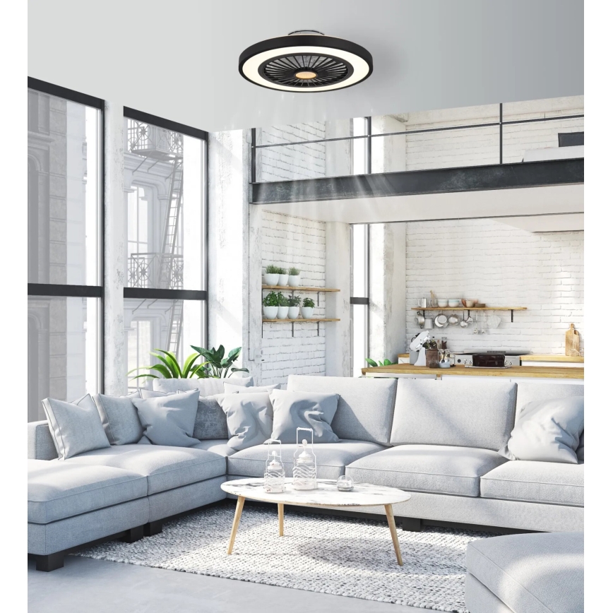 Globo - LED Dimmable ceiling fan LED/45W/230V 3000-6500K + remote control