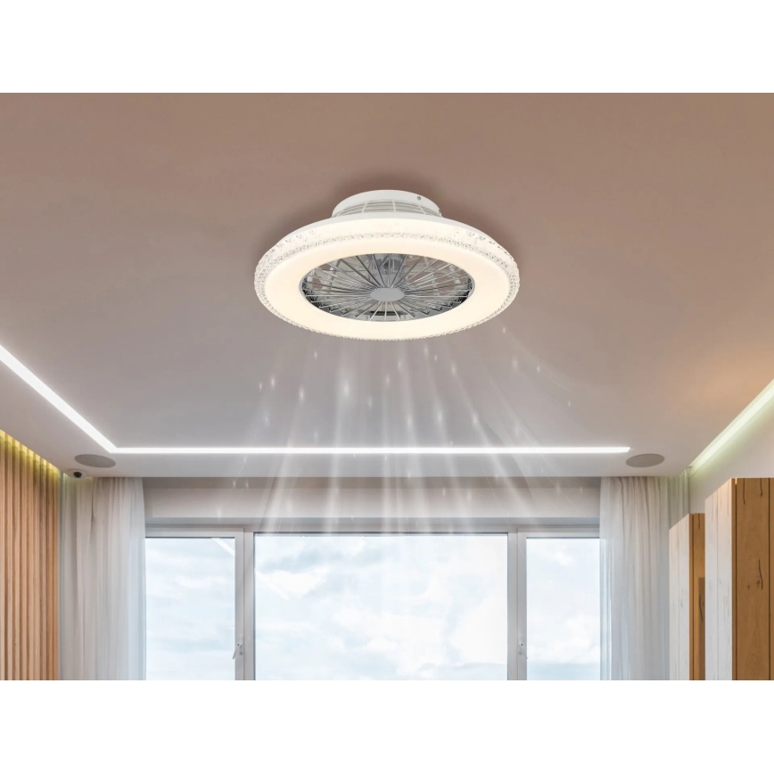 Globo - LED Dimmable ceiling fan LED/40W/230V 3000-6500K + remote control