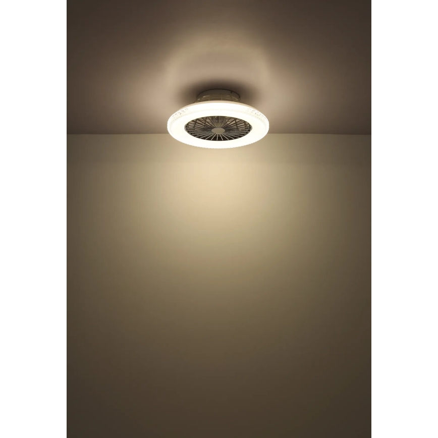 Globo - LED Dimmable ceiling fan LED/40W/230V 3000-6500K + remote control