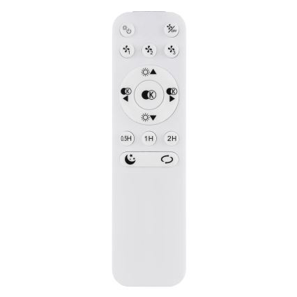Globo - LED Dimmable ceiling fan LED/40W/230V 3000-6500K + remote control