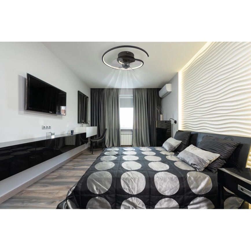Globo - LED Dimmable ceiling fan LED/30W/230V 2700-6500K + remote control
