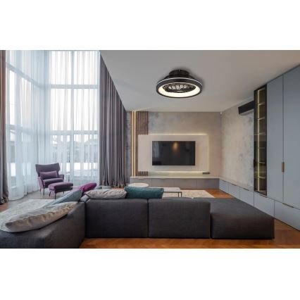 Globo - LED RGB Dimmable ceiling fan LED/40W/230V 2700-6500K + remote control
