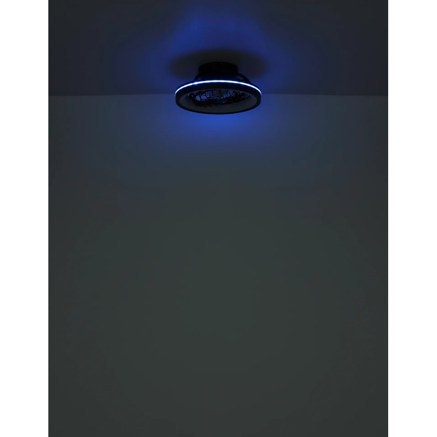 Globo - LED RGB Dimmable ceiling fan LED/40W/230V 2700-6500K + remote control