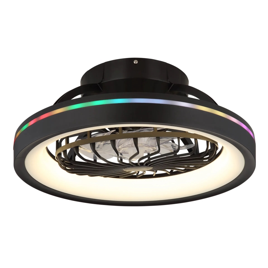 Globo - LED RGB Dimmable ceiling fan LED/40W/230V 2700-6500K + remote control